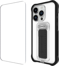 ® for Iphone 13 Case with Stand, Wingman 5-In-1 Kickstand Case, Military Grade Drop Protection, Kickstand, Bundled with Tempered Glass Screen Protector, Clear