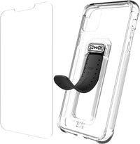 ® for Iphone 13 Case with Stand, Wingman 5-In-1 Kickstand Case, Military Grade Drop Protection, Kickstand, Bundled with Tempered Glass Screen Protector, Clear
