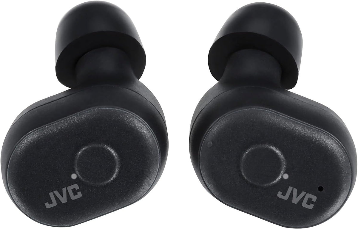 Truly Wireless Earbuds Headphones, Bluetooth 5.0, Water Resistance(Ipx5), Long Battery Life (4+10 Hours), Secure and Comfort Fit with Memory Foam Earpieces - HAA10TB (Black)