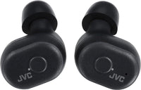 Truly Wireless Earbuds Headphones, Bluetooth 5.0, Water Resistance(Ipx5), Long Battery Life (4+10 Hours), Secure and Comfort Fit with Memory Foam Earpieces - HAA10TB (Black)