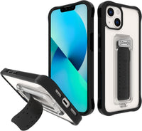 ® for Iphone 13 Case with Stand, Wingman 5-In-1 Kickstand Case, Military Grade Drop Protection, Kickstand, Bundled with Tempered Glass Screen Protector, Clear
