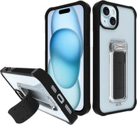® for Iphone 13 Case with Stand, Wingman 5-In-1 Kickstand Case, Military Grade Drop Protection, Kickstand, Bundled with Tempered Glass Screen Protector, Clear