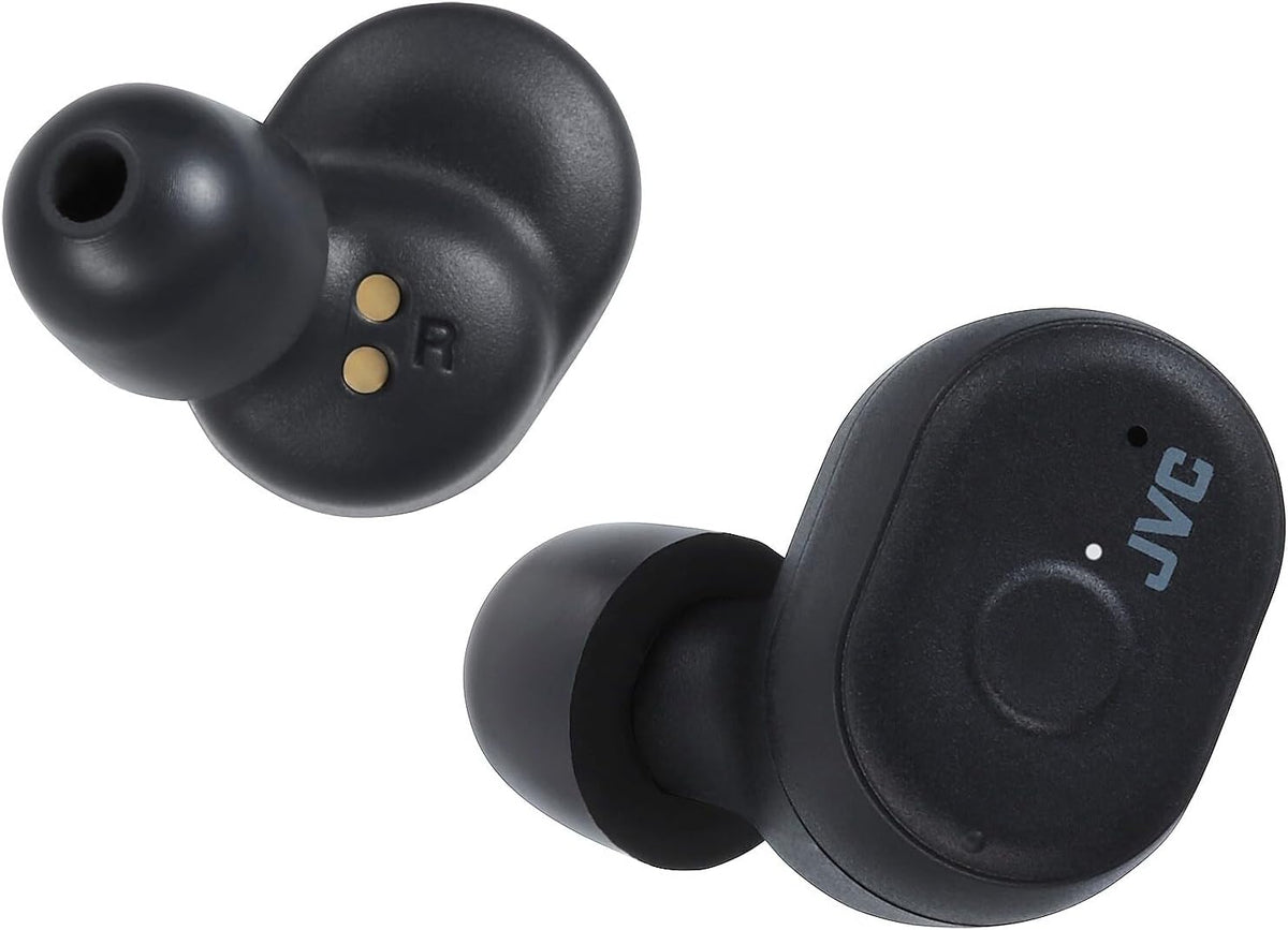 Truly Wireless Earbuds Headphones, Bluetooth 5.0, Water Resistance(Ipx5), Long Battery Life (4+10 Hours), Secure and Comfort Fit with Memory Foam Earpieces - HAA10TB (Black)
