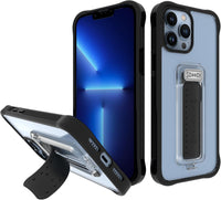 ® for Iphone 13 Case with Stand, Wingman 5-In-1 Kickstand Case, Military Grade Drop Protection, Kickstand, Bundled with Tempered Glass Screen Protector, Clear