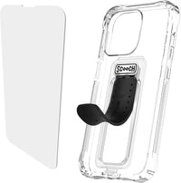 ® for Iphone 13 Case with Stand, Wingman 5-In-1 Kickstand Case, Military Grade Drop Protection, Kickstand, Bundled with Tempered Glass Screen Protector, Clear
