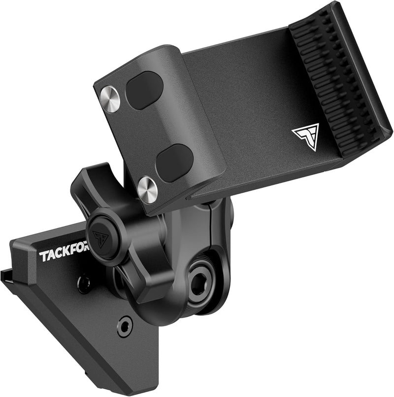 Link Vent Mount Universal Phone Holder - Compatible with 2021-2025 Ford F150 & Raptor, 2023-2025 Ford Super Duty | Aluminum | Zero Slip, Anti-Scratch | 2" Arm | Black