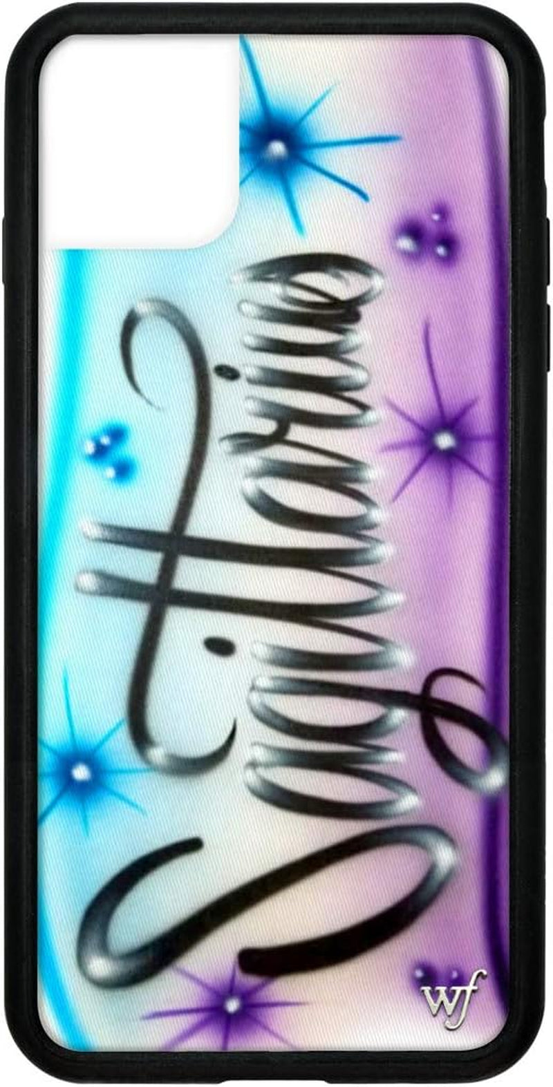 Cases - Cherry Blossom Case, Compatible with Apple Iphone 11 Pro Max | Blue, Vintage, Cherries, Red, Flowers - Protective Black Bumper, 4Ft Drop Test Certified, Women Owned Small Business