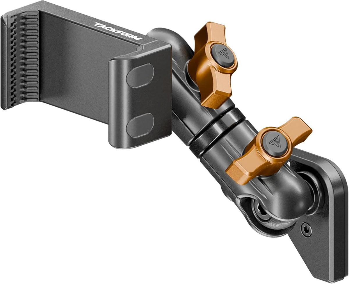 Link Vent Mount Universal Phone Holder - Compatible with 2021-2025 Ford F150 & Raptor, 2023-2025 Ford Super Duty | Aluminum | Zero Slip, Anti-Scratch | 2" Arm | Black