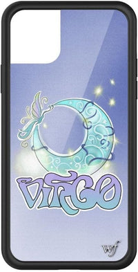 Cases - Cherry Blossom Case, Compatible with Apple Iphone 11 Pro Max | Blue, Vintage, Cherries, Red, Flowers - Protective Black Bumper, 4Ft Drop Test Certified, Women Owned Small Business