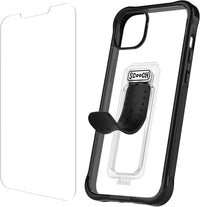 ® for Iphone 13 Case with Stand, Wingman 5-In-1 Kickstand Case, Military Grade Drop Protection, Kickstand, Bundled with Tempered Glass Screen Protector, Clear