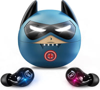 Kids Wireless Earbuds, True Wireless Stereo Bluetooth Headphones,Cartoon Panda Charging Case Sweat Proof Bluetooth 5.1 Headset In-Ear Noise Reduction Sports Earphones for Phone Pad.
