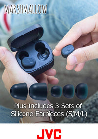 Truly Wireless Earbuds Headphones, Bluetooth 5.0, Water Resistance(Ipx5), Long Battery Life (4+10 Hours), Secure and Comfort Fit with Memory Foam Earpieces - HAA10TP (Pink)