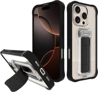 ® for Iphone 13 Case with Stand, Wingman 5-In-1 Kickstand Case, Military Grade Drop Protection, Kickstand, Bundled with Tempered Glass Screen Protector, Clear