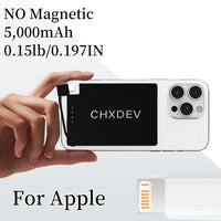 Ultra Ultra Slim Power Bank for Iphone 8000Mah Ultra Thin Charger , Portable Mini External Phone Battery Phone Power Backup