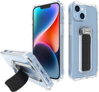 ® for Iphone 13 Case with Stand, Wingman 5-In-1 Kickstand Case, Military Grade Drop Protection, Kickstand, Bundled with Tempered Glass Screen Protector, Clear