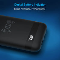 Naztech Powerbolt PD Wireless Power Bank with MFI Input