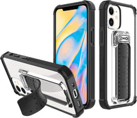 ® for Iphone 13 Case with Stand, Wingman 5-In-1 Kickstand Case, Military Grade Drop Protection, Kickstand, Bundled with Tempered Glass Screen Protector, Clear
