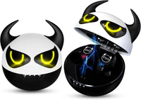Wireless Earbuds, True Wireless Stereo Headphones Dual Mic Sweat-Proof Bluetooth 5.1 Headset with Blue Captain Design Charging Case, In-Ear Noise Reduction Sports Earphone for Youth Guys.