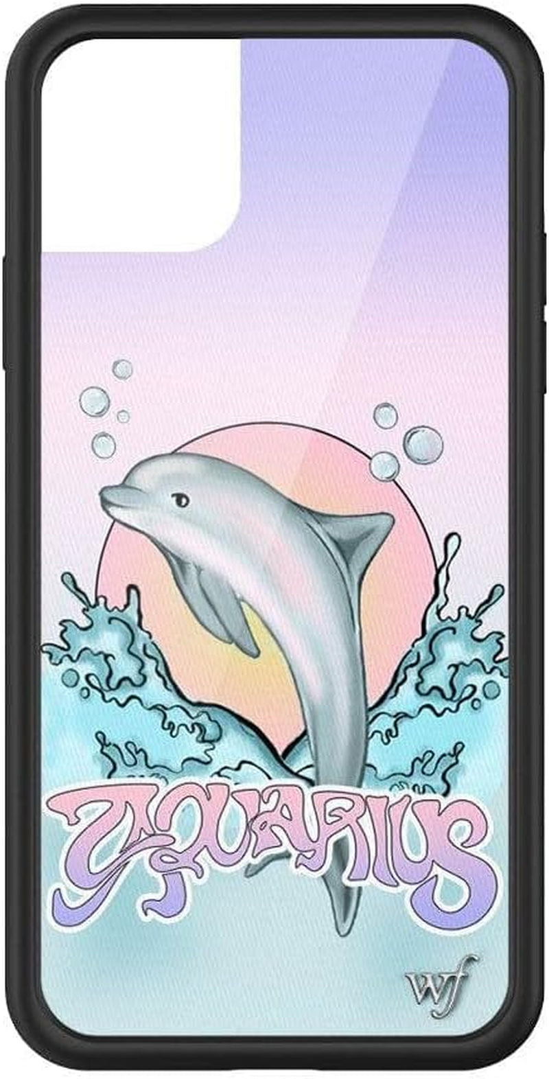 Cases - Cherry Blossom Case, Compatible with Apple Iphone 11 Pro Max | Blue, Vintage, Cherries, Red, Flowers - Protective Black Bumper, 4Ft Drop Test Certified, Women Owned Small Business