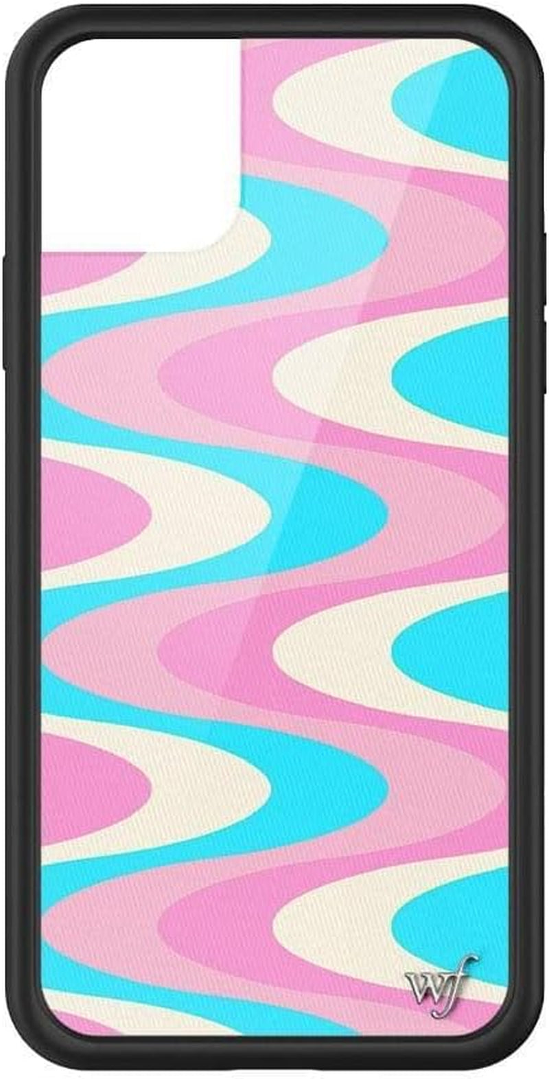 Cases - Cherry Blossom Case, Compatible with Apple Iphone 11 Pro Max | Blue, Vintage, Cherries, Red, Flowers - Protective Black Bumper, 4Ft Drop Test Certified, Women Owned Small Business