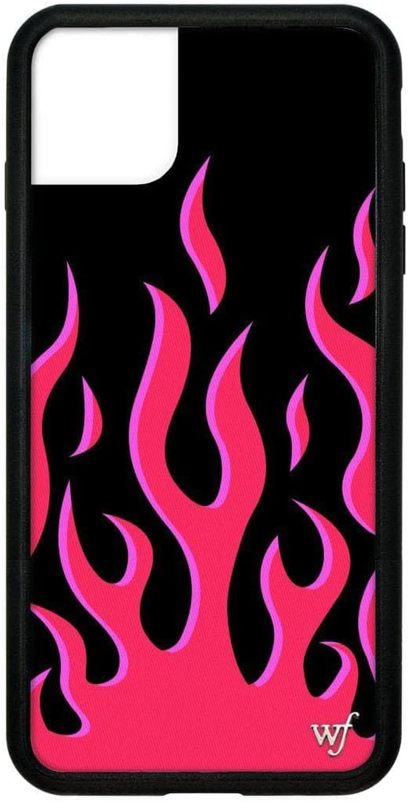 Cases - Cherry Blossom Case, Compatible with Apple Iphone 11 Pro Max | Blue, Vintage, Cherries, Red, Flowers - Protective Black Bumper, 4Ft Drop Test Certified, Women Owned Small Business