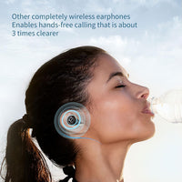 Wireless Earbuds, True Wireless Stereo Headphones Dual Mic Sweat-Proof Bluetooth 5.1 Headset with Blue Captain Design Charging Case, In-Ear Noise Reduction Sports Earphone for Youth Guys.