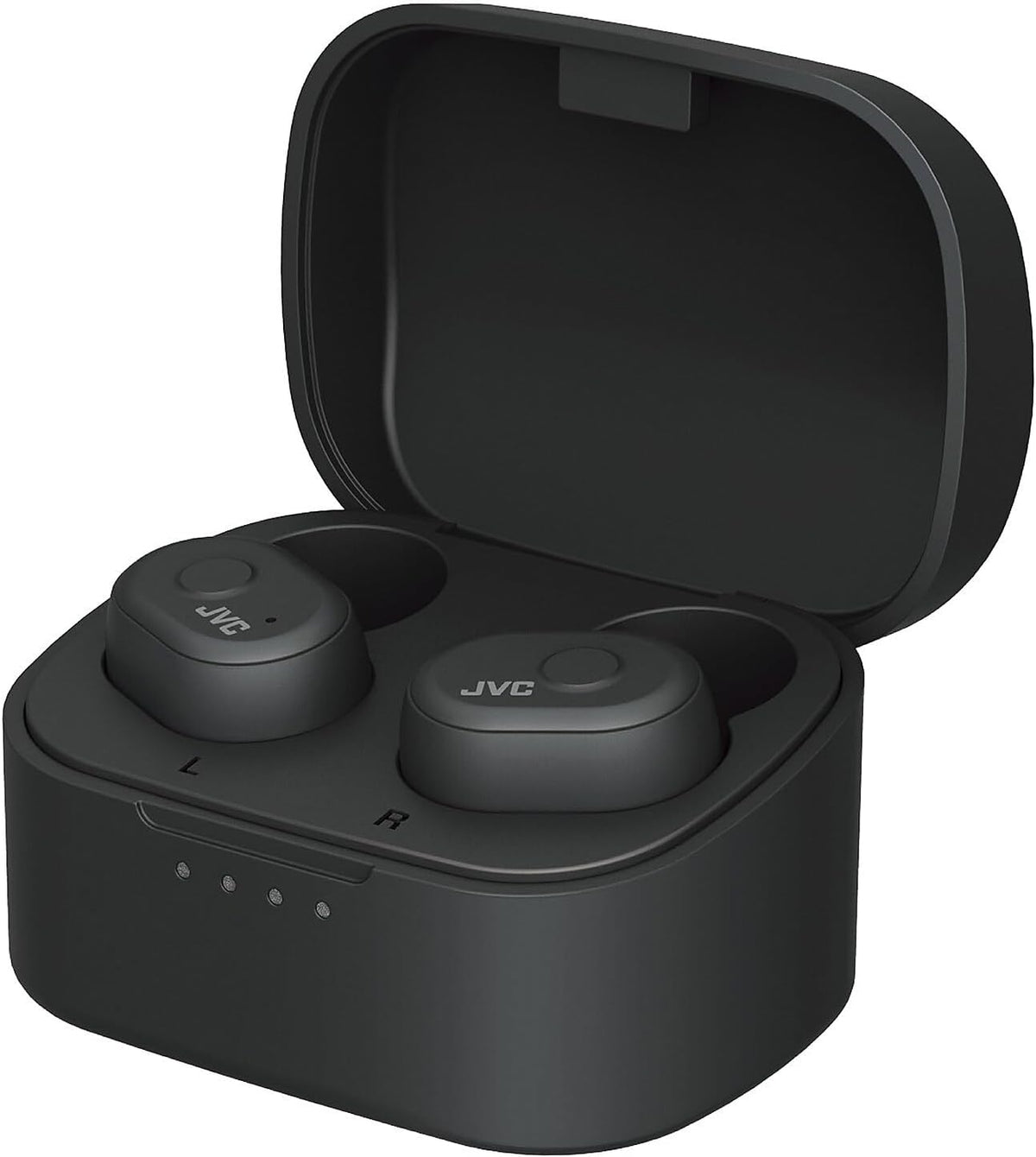 Truly Wireless Earbuds Headphones, Bluetooth 5.0, Water Resistance(Ipx5), Long Battery Life (4+10 Hours), Secure and Comfort Fit with Memory Foam Earpieces - HAA10TB (Black)