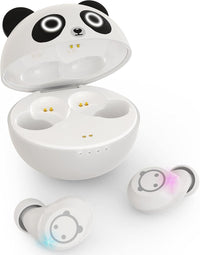 Kids Wireless Earbuds, True Wireless Stereo Bluetooth Headphones,Cartoon Panda Charging Case Sweat Proof Bluetooth 5.1 Headset In-Ear Noise Reduction Sports Earphones for Phone Pad.