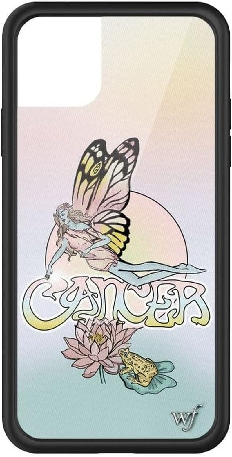 Cases - Cherry Blossom Case, Compatible with Apple Iphone 11 Pro Max | Blue, Vintage, Cherries, Red, Flowers - Protective Black Bumper, 4Ft Drop Test Certified, Women Owned Small Business