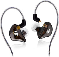 Bsinger+Pro in Ear Monitor for Musicians with MMCX Replaceable Cables; Noise-Isolating and Universal-Fit (Green)