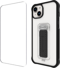 ® for Iphone 13 Case with Stand, Wingman 5-In-1 Kickstand Case, Military Grade Drop Protection, Kickstand, Bundled with Tempered Glass Screen Protector, Clear