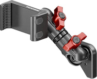 Link Vent Mount Universal Phone Holder - Compatible with 2021-2025 Ford F150 & Raptor, 2023-2025 Ford Super Duty | Aluminum | Zero Slip, Anti-Scratch | 2" Arm | Black