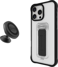 ® for Iphone 13 Case with Stand, Wingman 5-In-1 Kickstand Case, Military Grade Drop Protection, Kickstand, Bundled with Tempered Glass Screen Protector, Clear