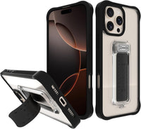 ® for Iphone 13 Case with Stand, Wingman 5-In-1 Kickstand Case, Military Grade Drop Protection, Kickstand, Bundled with Tempered Glass Screen Protector, Clear