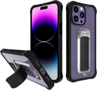 ® for Iphone 13 Case with Stand, Wingman 5-In-1 Kickstand Case, Military Grade Drop Protection, Kickstand, Bundled with Tempered Glass Screen Protector, Clear