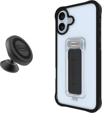 ® for Iphone 13 Case with Stand, Wingman 5-In-1 Kickstand Case, Military Grade Drop Protection, Kickstand, Bundled with Tempered Glass Screen Protector, Clear