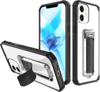 ® for Iphone 13 Case with Stand, Wingman 5-In-1 Kickstand Case, Military Grade Drop Protection, Kickstand, Bundled with Tempered Glass Screen Protector, Clear