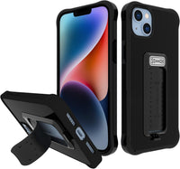 ® for Iphone 13 Case with Stand, Wingman 5-In-1 Kickstand Case, Military Grade Drop Protection, Kickstand, Bundled with Tempered Glass Screen Protector, Clear