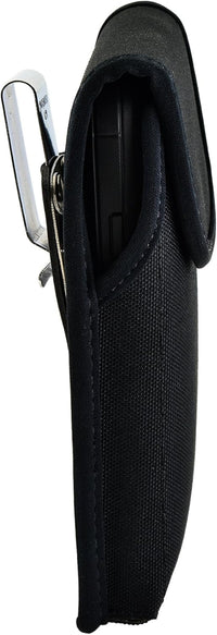 Belt Clip Case Compatible with Apple Iphone 8 & Iphone 7 Fits W/Ob Defender or Bulky Cases, Black Vertical Holster Nylon Pouch with Heavy Duty Rotating Belt Clip