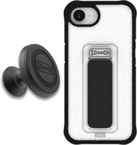 ® for Iphone 13 Case with Stand, Wingman 5-In-1 Kickstand Case, Military Grade Drop Protection, Kickstand, Bundled with Tempered Glass Screen Protector, Clear