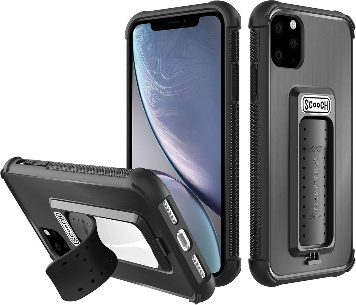 ® for Iphone 13 Case with Stand, Wingman 5-In-1 Kickstand Case, Military Grade Drop Protection, Kickstand, Bundled with Tempered Glass Screen Protector, Clear